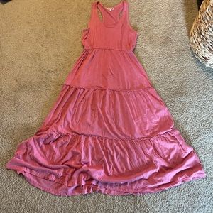 Sundry Tiered midi dress